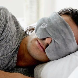 Gravity Weighted Sleep Mask Gray - One Pound NEW